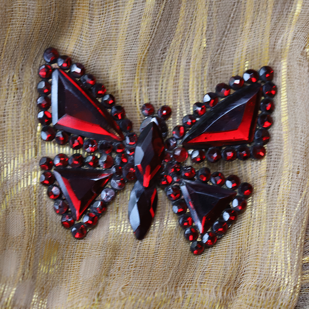 butterfly on grey