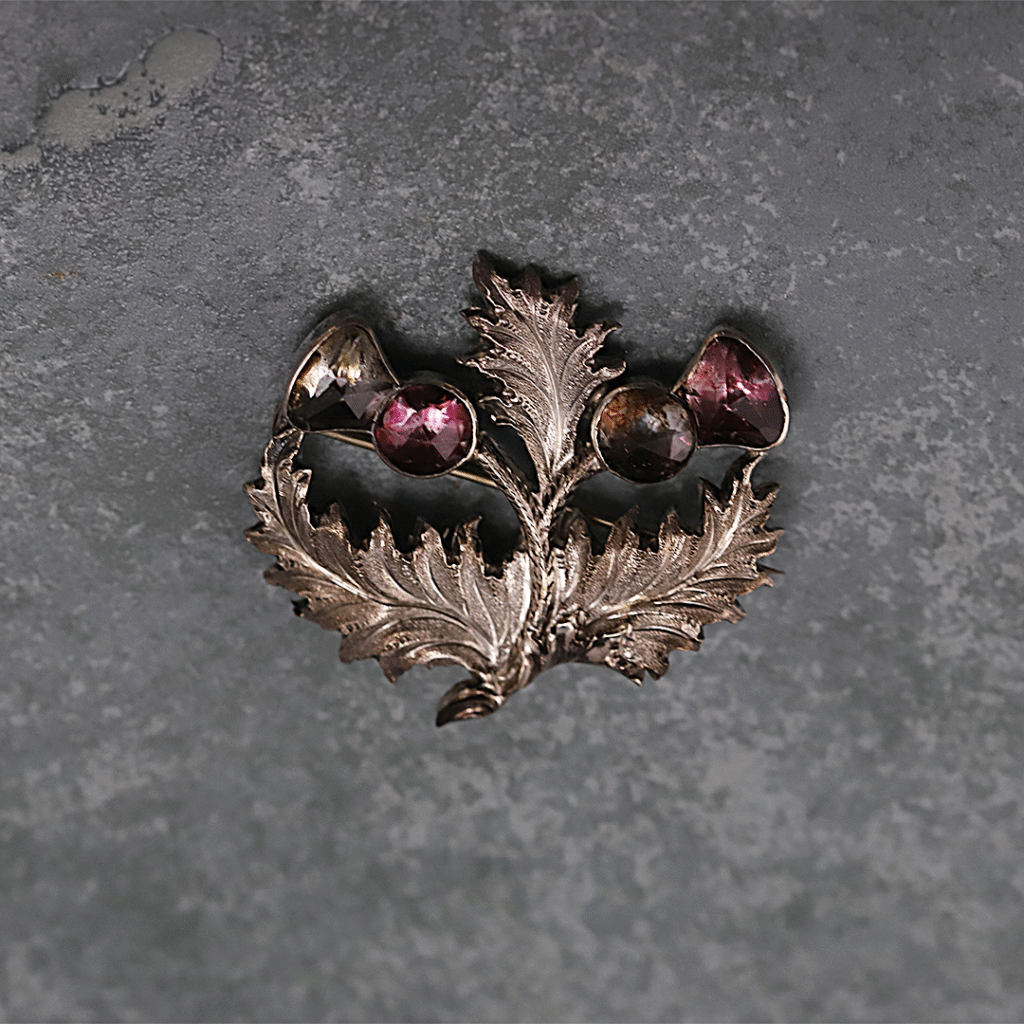 Scottish Silver Brooch